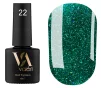 Гель-лак світловідбивний VALERI Gel Polish Flash №22, 6 мл  - 1